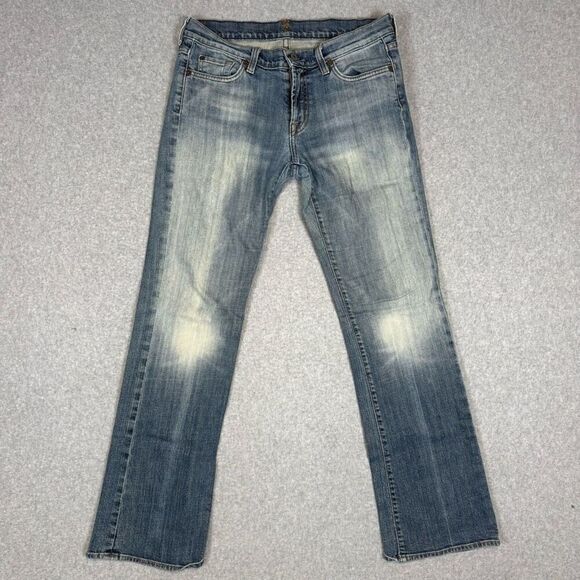 Vintage 7 for all Mankind Women's Size 30 Lightwash Bootcut Jeans USA - Picture 1 of 9